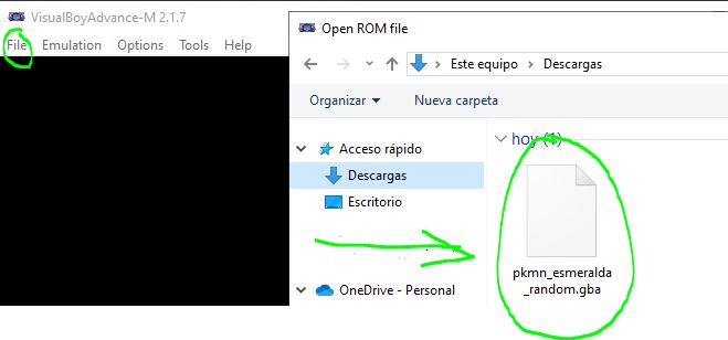 descargar emulador gameboy advance para pc elegir rom