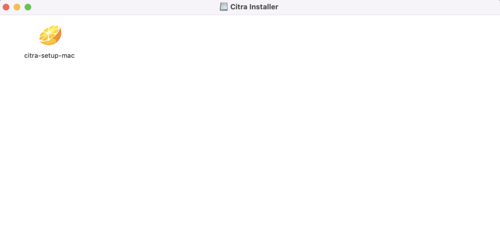 instalar citra en mac