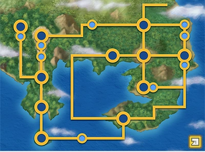 mapa de kanto gba
